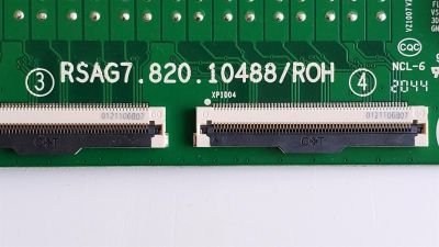 KIT DE TARJETAS PARA TV HISENSE·ULED 4K·UHD·HDR ((ANDROID TV)) / MAIN 281902 / RSAG7.820.10646/ROH / 281903 / T-CON 281423 / RSAG7.820.10595/ROH VER.B /  LED DRIVER 283625 / RSAG7.820.10488/ROH / FUENTE 282461 / RSAG7.820.8847/ROH / MODELO 65U6G - Imagen 4