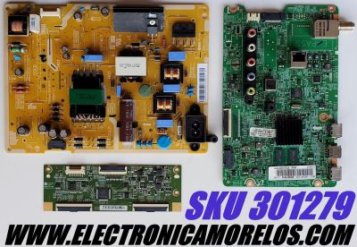 KIT DE TARJETAS PARA TV SAMSUNG / MAIN BN94-09536E / BN41-02307B / BN97-10371A / T-CON 44-9771089O / 47-6021043 / HV480FH2 600 / FUENTE BN4400852A / BN44-00852A / L48MSF_FDY / PANEL CY-JJ048BGEV1H / MODELO UN48J520D / UN48J520DAFXZA ED02