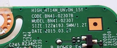 KIT DE TARJETAS PARA TV SAMSUNG / MAIN BN94-09536E / BN41-02307B / BN97-10371A / T-CON 44-9771089O / 47-6021043 / HV480FH2 600 / FUENTE BN4400852A / BN44-00852A / L48MSF_FDY / PANEL CY-JJ048BGEV1H / MODELO UN48J520D / UN48J520DAFXZA ED02 - Imagen 5