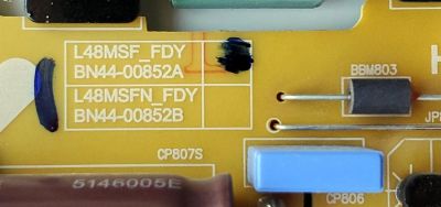 KIT DE TARJETAS PARA TV SAMSUNG / MAIN BN94-09536E / BN41-02307B / BN97-10371A / T-CON 44-9771089O / 47-6021043 / HV480FH2 600 / FUENTE BN4400852A / BN44-00852A / L48MSF_FDY / PANEL CY-JJ048BGEV1H / MODELO UN48J520D / UN48J520DAFXZA ED02 - Imagen 4