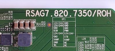 KIT DE TARJETAS PARA TV SHARP·ROKU TV / MAIN 220947 / RSAG7.820.7350/ROH / 211423 / HU50N3060UWR / T-CON 5550T32C10 / 55T32 C0F / FUENTE 208961 / RSAG7.820.6666/ROH / HLL-4155WE / CQC13134095636 / PANEL HD500K3U53\S0\XP\BBY\GM\ROH / MODELO LC-50LBU591U - Imagen 2