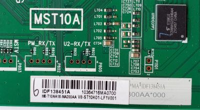 KIT DE TARJETAS PARA TV HITACHI / NUMERO DE PARTE MAIN M8-T10NA16-MA200AA / 40-MST10A-MAA4HG / V8-ST10K01-LF1V / T-CON 6871L-5433A / 5433A / 6870C-0738A / FUENTE 81-PBE055-H4C49 / SHG5504C-101H / SHG5504C49-101HB / PANEL LVU550LGDX E5V12 / MODELO 55R81 - Imagen 2