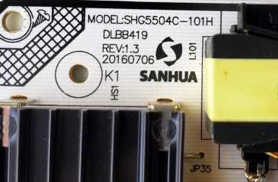 KIT DE TARJETAS PARA TV HITACHI / NUMERO DE PARTE MAIN M8-T10NA16-MA200AA / 40-MST10A-MAA4HG / V8-ST10K01-LF1V / T-CON 6871L-5433A / 5433A / 6870C-0738A / FUENTE 81-PBE055-H4C49 / SHG5504C-101H / SHG5504C49-101HB / PANEL LVU550LGDX E5V12 / MODELO 55R81 - Imagen 5