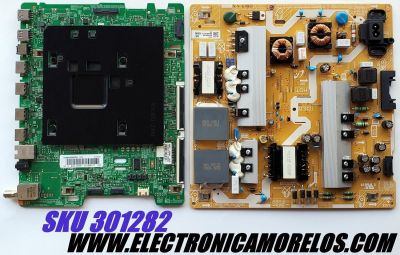 KIT DE TARJETAS PARA TV SAMSUNG / MAIN BN94-14004K / BN41-02695A / BN97-15506A / FUENTE BN44-00932M / L65E8N_RHS / BN4400932M / PANEL CY-NR065FGLV1H / MODELO UN65RU8000FXZA FA01