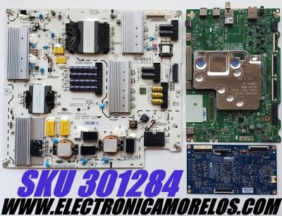 KIT DE TARJETAS PARA TV LG NANOCELL / MAIN EBT66648901 / EAX69462005 / 66648901 / FUENTE EAY65894801 / LGP55L-21SP / 65894801 / EPCE21CB1A / 3PCR02914A / DRIVER EBR32281401 / 3PCR02844B / EPLH40WB1A / LC55D961005A / PANEL NC550DQB / MODELO 55NANO90UNA