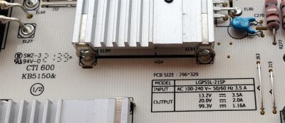 KIT DE TARJETAS PARA TV LG NANOCELL / MAIN EBT66648901 / EAX69462005 / 66648901 / FUENTE EAY65894801 / LGP55L-21SP / 65894801 / EPCE21CB1A / 3PCR02914A / DRIVER EBR32281401 / 3PCR02844B / EPLH40WB1A / LC55D961005A / PANEL NC550DQB / MODELO 55NANO90UNA - Imagen 3