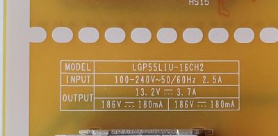 KIT DE TARJETAS PARA TV LG / MAIN EBT64266602 / EAX66882503 / 64266602 / FUENTE EAY64388821 / EAX66944001 / 64388821 / LGP55LIU-16CH2 / T-CON HV550QUBB25 / 47-6021075 / HV550QUB-B25 / PANEL HC550EGN-ABES3-212Y / MODELO 55UH615A-UC / 55UH615A-UC.BUSFLJR - Imagen 3