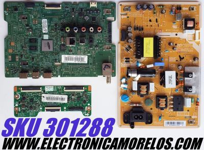 KIT DE TARJETAS PARA TV SAMSUNG / MAIN BN94-12048F / BN41-02585A / BN97-12760A / BN9412048F / FUENTE BN44-00856C / L50MSFR_MDY / BN4400856C / T-CON BN96-42319A / BN41-02292A / BN97-06202B / PANEL CY-JM049BGLV1H / MODELO UN49J5200 / UN49J5200AFXZP FA01