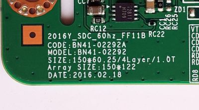 KIT DE TARJETAS PARA TV SAMSUNG / MAIN BN94-12048F / BN41-02585A / BN97-12760A / BN9412048F / FUENTE BN44-00856C / L50MSFR_MDY / BN4400856C / T-CON BN96-42319A / BN41-02292A / BN97-06202B / PANEL CY-JM049BGLV1H / MODELO UN49J5200 / UN49J5200AFXZP FA01 - Imagen 4