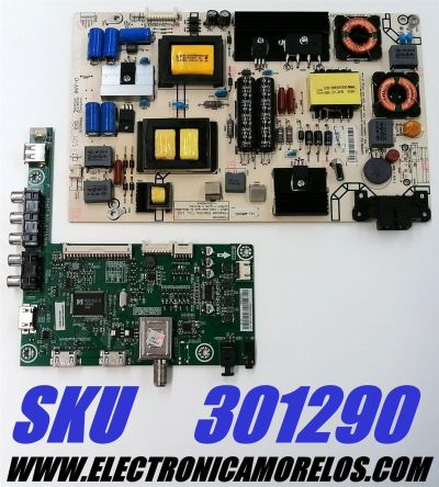 KIT DE TARJETAS PARA TV INSIGNIA ((ROKU TV)) / NUMERO DE PARTE 177802 / RSAG7.820.5710/ROH / LTDN55K21DUS(0) / 177803 / FUENTE 174611 / RSAG7.820.5687/ROH / HLL-4855WC / PANEL HD550DF-B31(010 / DISPLAY LSC550HN01-K01 / MODELO NS-55D420NA16