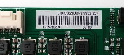 KIT DE TARJETAS PARA TV INSIGNIA ((ROKU TV)) / NUMERO DE PARTE 177802 / RSAG7.820.5710/ROH / LTDN55K21DUS(0) / 177803 / FUENTE 174611 / RSAG7.820.5687/ROH / HLL-4855WC / PANEL HD550DF-B31(010 / DISPLAY LSC550HN01-K01 / MODELO NS-55D420NA16 - Imagen 2