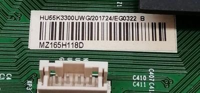 KIT DE TARJETAS PARA TV HISENSE 4K·UHD·HDR / MAIN 201724 / RSAG7.820.6591/ROH / 194886 / HU55K3300UWG / T-CON 5555T32C01 / T550QVN05.1 / 55T32-C06 / FUENTE 191669 / RSAG7.820.6672/ROH / HLL-4860WB / PANEL HD550DU-B52 / DISPLAY T550QVN05.2 / MODELO 55H8C - Imagen 5