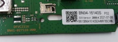 KIT DE TARJETAS PARA TV SAMSUNG 4K·UHD·HDR / NUMERO DE PARTE BN94-16140S / BN41-02751B / BN97-17445D / BN9416140S / FUENTE BN44-01055C / BN4401055C / L60S6N_TDY / PANEL CY-BT060HGSV1H / MODELO UN60TU7000 / UN60TU7000FXZA UA01 - Imagen 5
