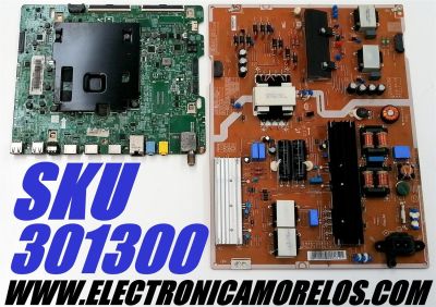 KIT DE TARJETAS PARA TV SAMSUNG 4K·UHD / NUMERO DE PARTE MAIN BN94-10834K / BN41-02628A / BN97-10648A / BN9410834K / FUENTE BN44-00808D / PSLF261S07A / BN4400808D / L65S6N_FSM / PANEL CY-GK065HGLV2H / MODELO UN65KU6290 / UN65KU6290FXZA FA01
