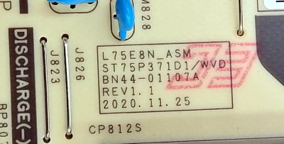 KIT DE TARJETAS PARA TV SAMSUNG QLED 4K·UHD·HDR / MAIN BN94-16842N / BN41-02855A / BN97-18193T / BN9416842N / FUENTE BN44-01107A / L75E8N_ASM / BN4401107A / ST75P371D1/WVD / PANEL CY-QA075FGHV1H / MODELOS QN75Q70 / QN75Q70AAFXZA CA01 / QN75Q7DAAFXZA - Imagen 5