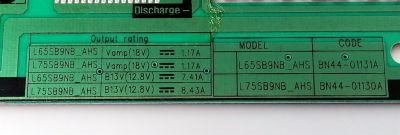 KIT DE TARJETAS PARA TV SAMSUNG NEO QLED 8K / MAIN BN94-16861T / BN41-02854A / BN97-18317Q / LED DRIVER BN94-16847C / BN41-02851B / BN97-18793B / BN96-53951V / FUENTE BN4401130A / L75SB9NB_AHS / BN44-01130A / PANEL CY-TA075JLAV5H / MODELOS QN75QN900AFXZA - Imagen 5