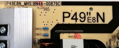 KIT DE TARJETAS PARA MONITOR GAMING CURVO SAMSUNG / MAIN BN94-12242D / BN41-02580C / BN97-13226D / T-CON LJ94-41295C / S490YP01V11 / BN96-43675B / FUENTE BN44-00879C / P49E8N_MHS / BN4400879C / MODELOS LC49HG90DMNXZA FC03 / LC49HG90DMNXZA FD04 - Imagen 7