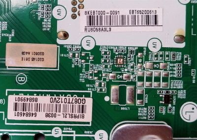 KIT DE TARJETAS PARA TV LG 4K·UHD·HDR / MAIN EBT65200613 / EAX67895403 / 65200613 / 64684601 / 86849901 / T-CON 6871L-5532A / 6870C-0748A / FUENTE EAY64888601 / LGP86T-18U1 / 64888601 / PANEL HC860DQF-SLUR1-2142 / MODELO 86UK6570PUB / 86UK6570PUB.AUSWLJR - Imagen 5