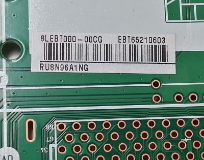 KIT DE TARJETAS PARA TV LG OLED 4K·UHD·HDR / MAIN EBT65210603 / EAX68102603 / 65210603 / T-CON 6871L-5299E / 6870C-0745B / LE650AQD-ELA1-Y31 / FUENTE EAY64888601 / LGP86T-18U1 / 64888601 / PANEL LE550AQD / MODELO OLED55B8PUA / OLED55B8PUA.BUSWLJR - Imagen 8