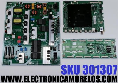 KIT DE TARJETAS PARA TV SAMSUNG / MAIN BN94-15561T / BN41-02749A / BN97-16919W / LED DRIVER BN4401037A / L65S9NC_TSM / BN44-01037A / ST65E141K3/WVD / FUENTE BN4401031A / L75S9NA_TDY / BN44-01031A / PANEL CY-TT075FLLV2H / MODELO QN75Q90TAFXZA FA03
