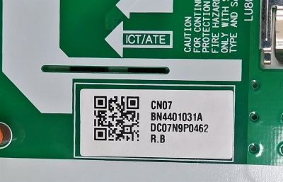 KIT DE TARJETAS PARA TV SAMSUNG / MAIN BN94-15561T / BN41-02749A / BN97-16919W / LED DRIVER BN4401037A / L65S9NC_TSM / BN44-01037A / ST65E141K3/WVD / FUENTE BN4401031A / L75S9NA_TDY / BN44-01031A / PANEL CY-TT075FLLV2H / MODELO QN75Q90TAFXZA FA03 - Imagen 6