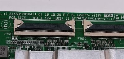 KIT DE TARJETAS PARA TV LG 4K·UHD·HDR / MAIN EBT66472101 / EAX69120303 / EAX69120304 / 66472101 / T-CON 6871L-5532A / 6870C-0748A / FUENTE EAY65769302 / LGP86T-20U1 / 65769302 / PANEL HC860DQF-SLUR3 / NC860DQF / MODELO 86UN8570AUD / 86UN8570AUD.BUSWLJR - Imagen 7