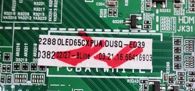 KIT DE TARJETAS PARA TV LG OLED 4K·UHD·HDR / MAIN EBT66416903 / EAX69049007 / 66416903 / T-CON 6871L-6275D / 6870C-0852B / LE650PQL / LE650AQD / FUENTE EAY65689423 / 65689423 / EAX69061002 / LGP65CX-20OP / PANEL AC650AQY / MODELO OLED65A1PUA DUSQLJR - Imagen 4
