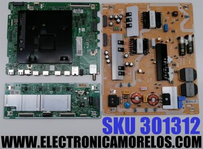 KIT DE TARJETAS PARA TV SAMSUNG QLED 4K·UHD·HDR / MAIN BN94-15333V / BN41-02749A / BN97-16592N / LED DRIVER BN4401046B / L558NC_THS / BN44-01046B / FUENTE BN4401051A / L55S8NA_THS / BN44-01051A / PANEL CY-TT055FMAV4H / MODELO QN55Q80 / QN55Q80TAFXZA AC02