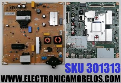 KIT DE TARJETAS PARA TV LG 4K·UHD·HDR / MAIN EBT66458402 / EAX69083603 / EAX69083603(1.0) / 66458402 / FUENTE EAY65149301 / LGP55T-19U1 / EAX68284301 / PLDK-L805A / 3PCR02492A / 65149301 / PANEL NC550DQG-AAHX3 / MODELO 55UN7300AUD / 55UN7300AUD.BUSWLKR