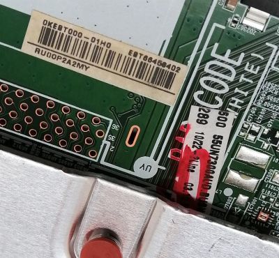 KIT DE TARJETAS PARA TV LG 4K·UHD·HDR / MAIN EBT66458402 / EAX69083603 / EAX69083603(1.0) / 66458402 / FUENTE EAY65149301 / LGP55T-19U1 / EAX68284301 / PLDK-L805A / 3PCR02492A / 65149301 / PANEL NC550DQG-AAHX3 / MODELO 55UN7300AUD / 55UN7300AUD.BUSWLKR - Imagen 3