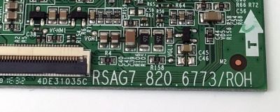 KIT DE TARJETAS PARA TV HISENSE HD ((ROKU TV)) / MAIN 207305 / RSAG7.820.6670/ROH / 193054 / LHD32K2207WUS / 4DE30856B / T-CON 193220 / RSAG7.820.6773/ROH / 4DE31035C / E193079 / PANEL HD315DH-B12(010)\S6\GM\ROH / MODELO 32H4C - Imagen 5