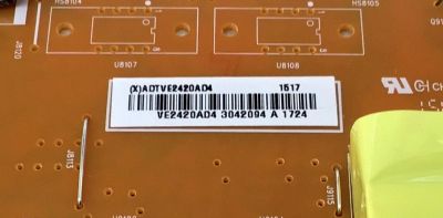 KIT DE TARJETAS PARA TV VIZIO / MAIN XFCB03K009 / 715G7126-M02-000-004K / 715G7126-M01-000-004T / 715G7126-M01-000-004K / T-CON 5550T15C11 / T420HVN06 / 42T34-C03 / FUENTE ADTVE2420AD4 / 715G6973-P01-000-002H / TPT500JI-HVN07 / MODELO V435-H1 / V435-H11 - Imagen 2