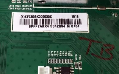 KIT DE TARJETAS PARA TV VIZIO / MAIN XFCB03K009 / 715G7126-M02-000-004K / 715G7126-M01-000-004T / 715G7126-M01-000-004K / T-CON 5550T15C11 / T420HVN06 / 42T34-C03 / FUENTE ADTVE2420AD4 / 715G6973-P01-000-002H / TPT500JI-HVN07 / MODELO V435-H1 / V435-H11 - Imagen 6