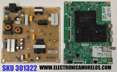 KIT DE TARJETAS PARA TV LG 4K·UHD·HDR ((SMART TV)) / MAIN EBU66758804 / EAX69581205 / 66758804 / FUENTE EAY65895657 / EAX69502704 / 65895657 / LGP50T-21U1 / PANEL NC500TQG / DISPLAY PT500GT02-5 / MODELO 50UQ8000AUB / 50UQ8000AUB.BUSSLJM