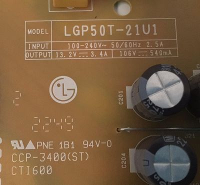 KIT DE TARJETAS PARA TV LG 4K·UHD·HDR ((SMART TV)) / MAIN EBU66758804 / EAX69581205 / 66758804 / FUENTE EAY65895657 / EAX69502704 / 65895657 / LGP50T-21U1 / PANEL NC500TQG / DISPLAY PT500GT02-5 / MODELO 50UQ8000AUB / 50UQ8000AUB.BUSSLJM - Imagen 4