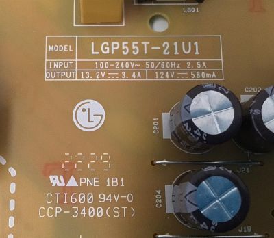 KIT DE TARJETAS ORIGINAL PARA TV LG 4K UHD HDR SMART TV / MAIN EBT67237602 / EAX69581205 / 67237602 / FUENTE EAY65895656 / EAX69502604 / 65895656 / LGP55T-21U1 / PANEL NC550TQG / DISPLAY ST5461D13-7 VER.2.1 / MODELO 55UQ7070ZUE / 55UQ7070ZUE.BUSCLKR - Imagen 4