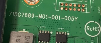 KIT DE TARJETAS PARA TV VIZIO / MAIN XGCB0QK0160 / 715G7689-M01-001-005Y / FUENTE ADTVG1911AA2 / 715G8095-P02-001-002S / LED DRIVER LNTVFP3338AD6 / 715G7965-P01-000-004Y / PANEL TPT400UA-FN05.S / MODELO D40U-D1 / D40U-D1 LTTETVHS - Imagen 5