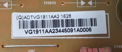 KIT DE TARJETAS PARA TV VIZIO / MAIN XGCB0QK0160 / 715G7689-M01-001-005Y / FUENTE ADTVG1911AA2 / 715G8095-P02-001-002S / LED DRIVER LNTVFP3338AD6 / 715G7965-P01-000-004Y / PANEL TPT400UA-FN05.S / MODELO D40U-D1 / D40U-D1 LTTETVHS - Imagen 4