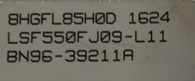 KIT DE TARJETAS PARA TV SAMSUNG / MAIN BN94-10751A / BN97-10623A / BN41-02504A / FUENTE BN4400878A / L55E7_KSM / PSLF191E08A / PANEL CY-QK055FLLV2H / DISPLAY LSF550FJ09-L11 / BN96-39211A / MODELO UN55KS800D / UN55KS800DFXZA / UN55KS8000 / UN55KS8000FXZA - Imagen 7