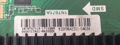 KIT DE TARJETAS PARA TV HKPRO / MAIN SVS671TA01-MA200CK / TD.NT72671.U781 / FUENTE 81-PBE055-H64C08 / SHG6004C-101H / T-CON N4TP580UHDPV6D / CC580PV6D / PANEL LVU580PADX E0011 / DISPLAY CC580PV6D VER.01  / MODELO HKP58UHD7 - Imagen 5