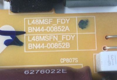 KIT DE TARJETAS PARA TV SAMSUNG ORIGINAL / MAIN BN94-11075H / BN41-02307B / BN97-10687A / FUENTE BN44-00852A / L48MSF_FDY / BN4400852A / T-CON 44-97711890 / 44-9771189O / HV480FHB-N40 / PANEL CY-JJ048BGEV4H / MODELO UN48J5201AFXZA ED04 - Imagen 3