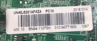 KIT DE TARJETAS PARA TV SAMSUNG ORIGINAL / MAIN BN94-11075H / BN41-02307B / BN97-10687A / FUENTE BN44-00852A / L48MSF_FDY / BN4400852A / T-CON 44-97711890 / 44-9771189O / HV480FHB-N40 / PANEL CY-JJ048BGEV4H / MODELO UN48J5201AFXZA ED04 - Imagen 5