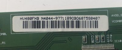 KIT DE TARJETAS PARA TV SAMSUNG ORIGINAL / MAIN BN94-11075H / BN41-02307B / BN97-10687A / FUENTE BN44-00852A / L48MSF_FDY / BN4400852A / T-CON 44-97711890 / 44-9771189O / HV480FHB-N40 / PANEL CY-JJ048BGEV4H / MODELO UN48J5201AFXZA ED04 - Imagen 7