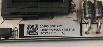KIT DE TARJETAS PARA TV TCL ORIGINAL / NUMERO DE PARTE 30800-000498 / 40-MR17T5-MAB2HG / 11602-500506 / FUENTE 30805-000149 / 40-L12DH4-PWD1CG / 11601-500069 / PANEL LVU550NDEL / DISPLAY ST5461D09-1 VER.2.1 / MODELO 55S453 - Imagen 4