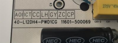 KIT DE TARJETAS PARA TV TCL ORIGINAL / NUMERO DE PARTE 30800-000498 / 40-MR17T5-MAB2HG / 11602-500506 / FUENTE 30805-000149 / 40-L12DH4-PWD1CG / 11601-500069 / PANEL LVU550NDEL / DISPLAY ST5461D09-1 VER.2.1 / MODELO 55S453 - Imagen 5