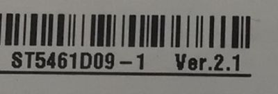 KIT DE TARJETAS PARA TV TCL ORIGINAL / NUMERO DE PARTE 30800-000498 / 40-MR17T5-MAB2HG / 11602-500506 / FUENTE 30805-000149 / 40-L12DH4-PWD1CG / 11601-500069 / PANEL LVU550NDEL / DISPLAY ST5461D09-1 VER.2.1 / MODELO 55S453 - Imagen 6