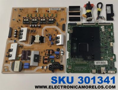 KIT DE TARJETAS PARA TV SAMSUNG ORIGINAL / NUMERO DE PARTE BN94-10751E / BN41-02504A / BN97-10623A / FUENTE BN44-00878A / L55E7_KSM / PSLF191E08A / PANEL CY-QK055FLLV4H / DISPLAY LSF550J09-L11 / BN96-39211A / MODELO UN55KS800DFXZA FA01
