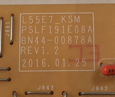 KIT DE TARJETAS PARA TV SAMSUNG ORIGINAL / NUMERO DE PARTE BN94-10751E / BN41-02504A / BN97-10623A / FUENTE BN44-00878A / L55E7_KSM / PSLF191E08A / PANEL CY-QK055FLLV4H / DISPLAY LSF550J09-L11 / BN96-39211A / MODELO UN55KS800DFXZA FA01 - Imagen 3