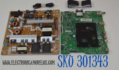 KIT DE TARJETAS ORIGINAL PARA TV SAMSUNG / NUMERO DE PARTE BN94-12873J / BN41-02670A / BN97-14047J / BN9412873J / FUENTE BN4400932A / L65E6N_NHS / BN44-00932A / PANEL CY-NN065HGLV2H / MODELO UN65NU6070F / UN65NU6070FXZA / UN65NU6070FXZA ZA02