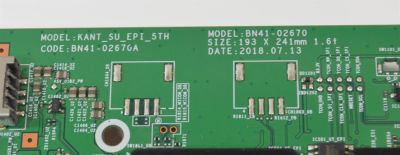 KIT DE TARJETAS ORIGINAL PARA TV SAMSUNG / NUMERO DE PARTE BN94-12873J / BN41-02670A / BN97-14047J / BN9412873J / FUENTE BN4400932A / L65E6N_NHS / BN44-00932A / PANEL CY-NN065HGLV2H / MODELO UN65NU6070F / UN65NU6070FXZA / UN65NU6070FXZA ZA02 - Imagen 5